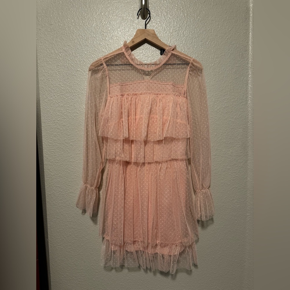 Forever 21 Mesh Cocktail Dress Small